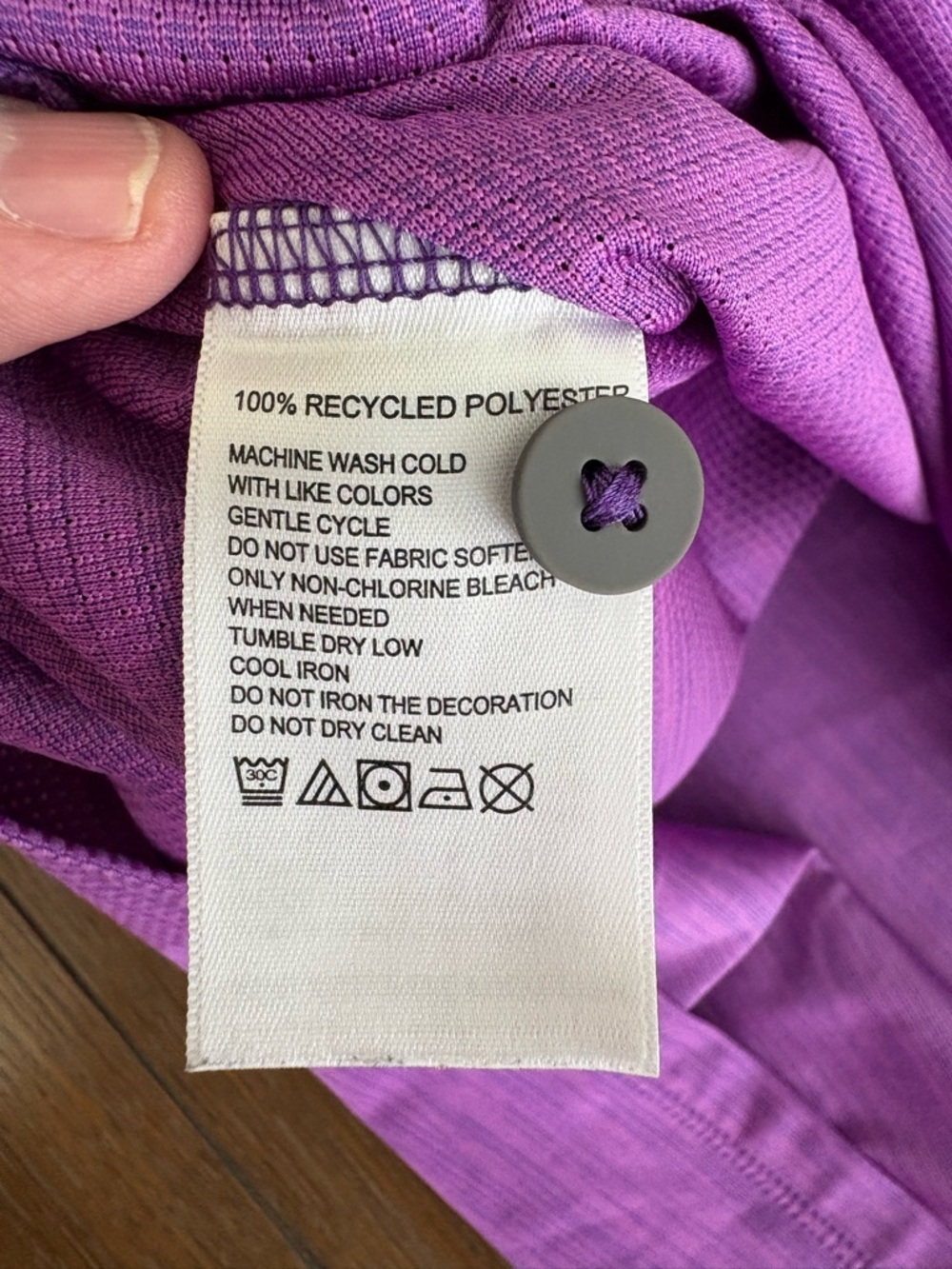 Tommy Bahama Purple IslandZone Active Polo Size XL - Picture 5 of 6